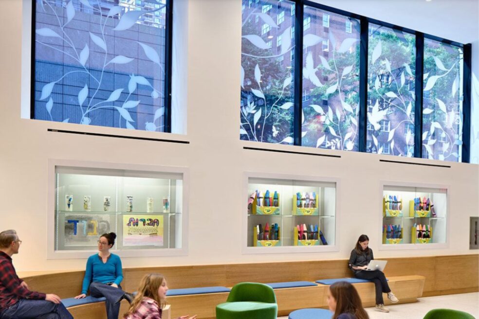 GGI decorative glass in Shefa School